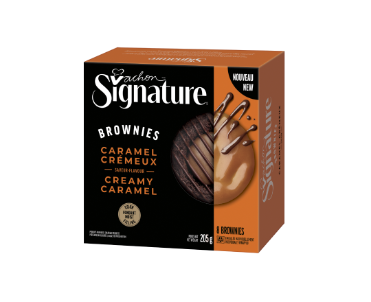 Vachon signature creamy caramel brownies